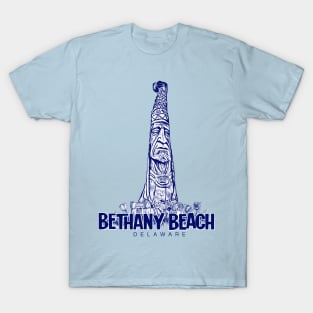 Bethany Beach Chief Little Owl Totem T-Shirt
